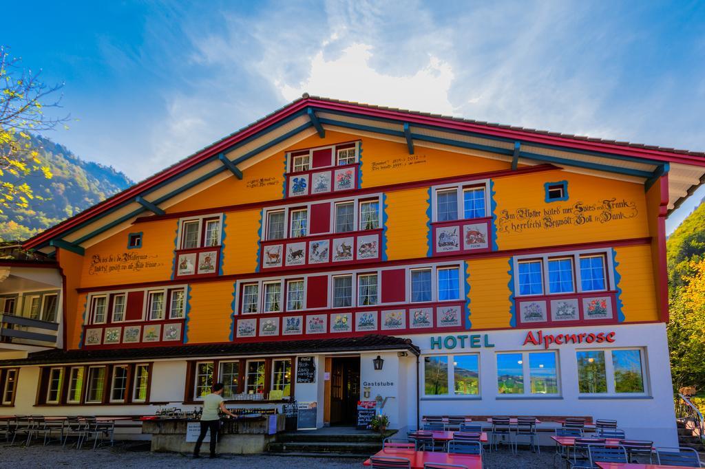 Hotel Alpenrose Wasserauen Exterior photo